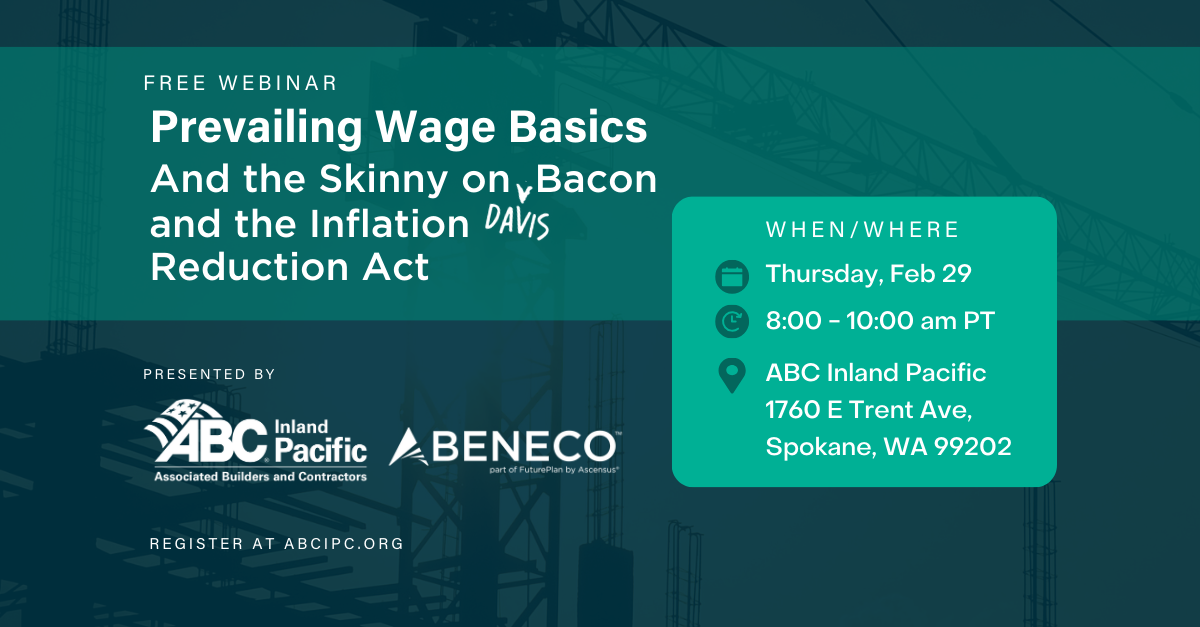 ABC Inland Pacific – Prevailing Wage Breakfast Seminar