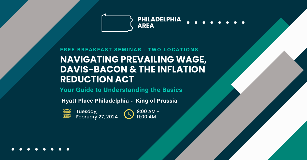 Philadelphia Prevailing Wage Breakfast Seminar