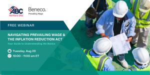 Join Beneco and ABC Northern Ohio for a free prevailing wage webinar