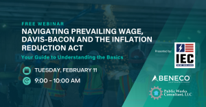 Join IEC New England for a Prevailing Wage Webinar