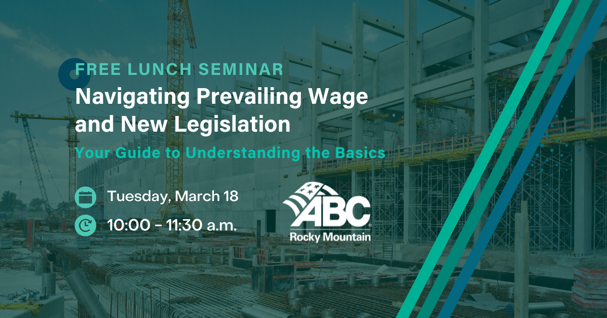 ABCRM Colorado Prevailing Wage Seminar