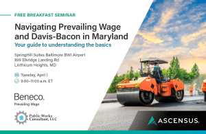 Join Beneco and Public Works Consultants in Baltimore, MD for a free breakfast Seminar