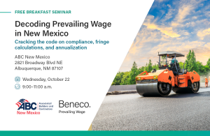 ABC New Mexico Prevailing Wage Seminar
