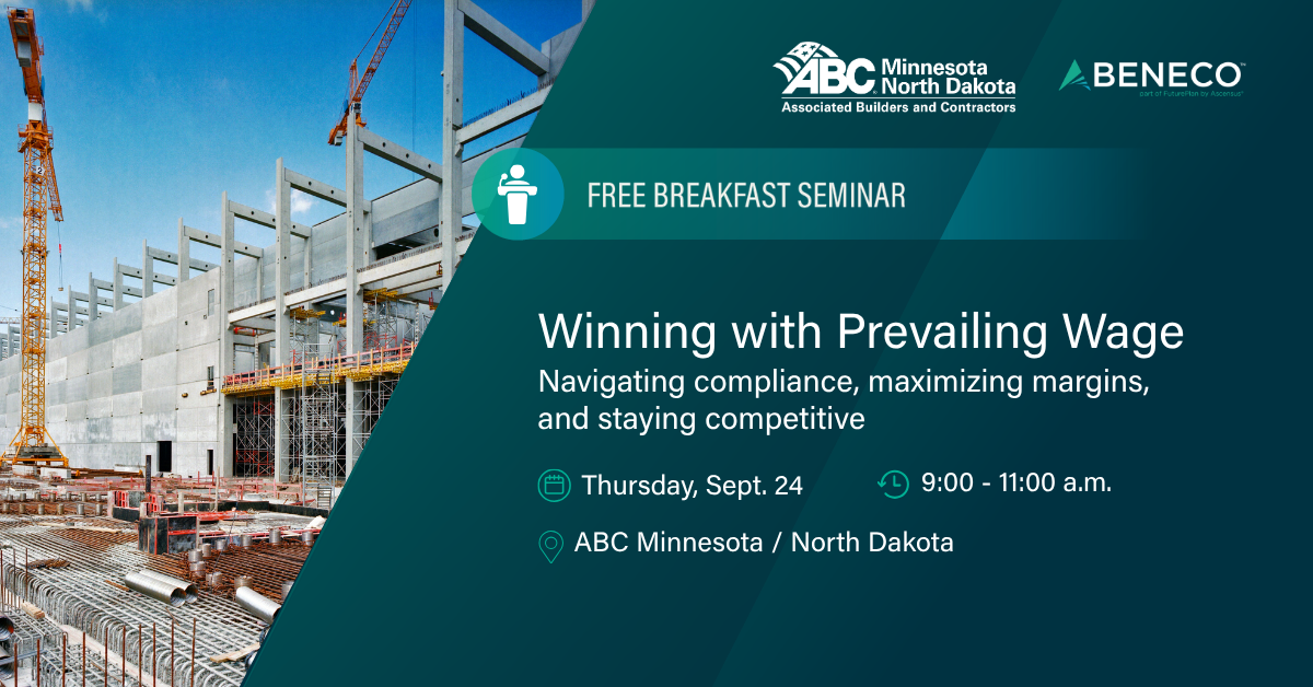 ABC Minnesota & North Dakota Prevailing Wage Seminar