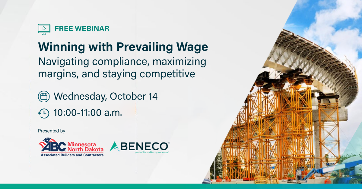ABC Minnesota & North Dakota Prevailing Wage Webinar