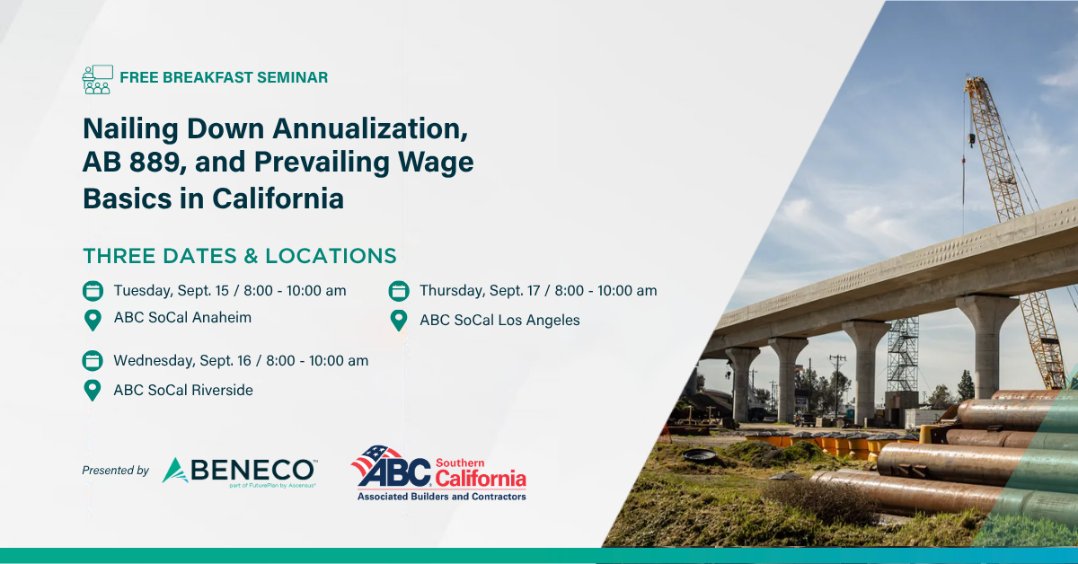 ABC SoCal Prevailing Wage Seminars