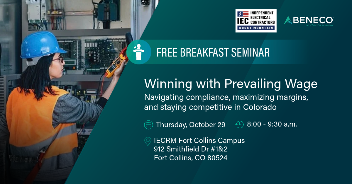 IECRM Colorado Prevailing Wage Seminar