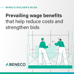Prevailing wage benefits that help reduce costs and strengthen bids