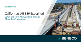 California's AB 889 Explained and Annualization